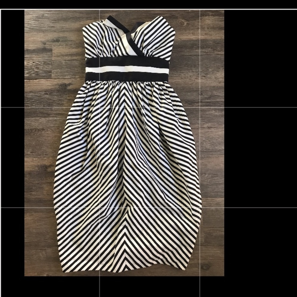 Victor costa striped dress. Vintage designer.